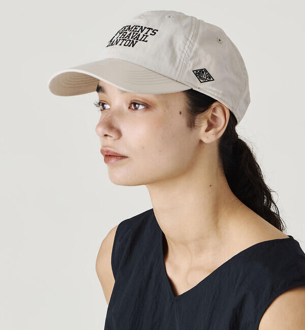 DANTON「DANTON | ダンプ 6Pロゴキャップ UNISEX」|キャップ・キャスケット|