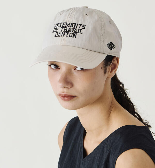 DANTON「DANTON | ダンプ 6Pロゴキャップ UNISEX」|キャップ・キャスケット|