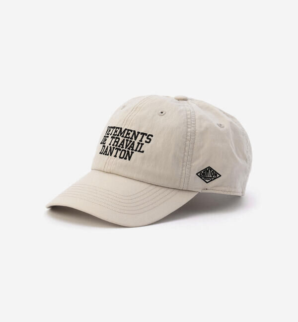 DANTON「DANTON | ダンプ 6Pロゴキャップ UNISEX」|キャップ・キャスケット|