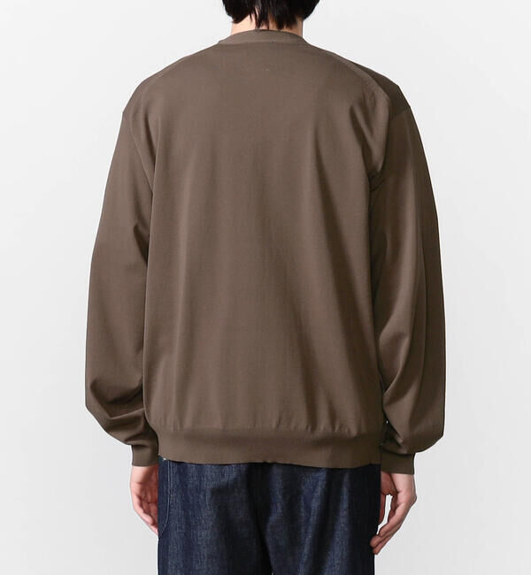 DANTON「DANTON | ジャージーニット Vネックカーディガン MEN」|ニット・セーター|