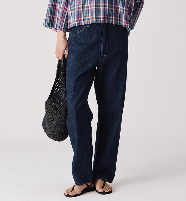  「orSlow | HIGH WAIST SELVEDGE DENIM PANTS WOMEN」|デニム|DENIM