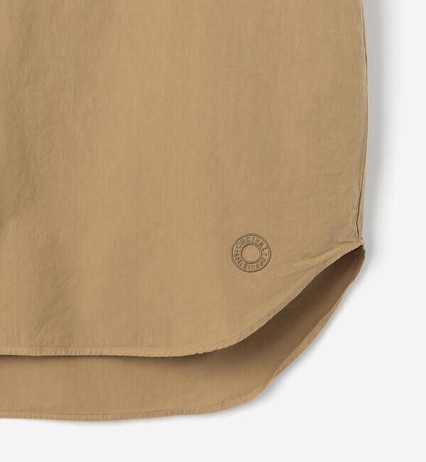 ORCIVAL「ORCIVAL | ガーメントダイ バンドカラー長袖シャツ MEN」|シャツ・ブラウス|