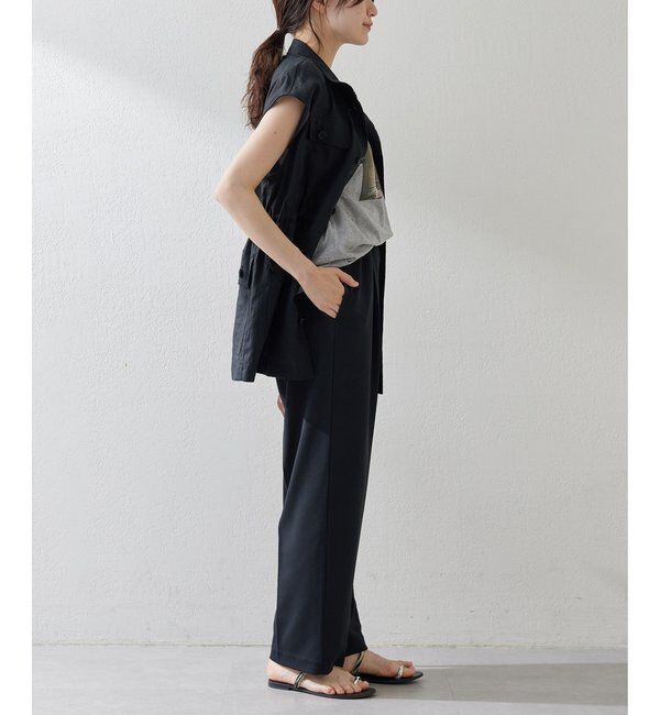  「カットジョーゼットパンツ」|チノ|