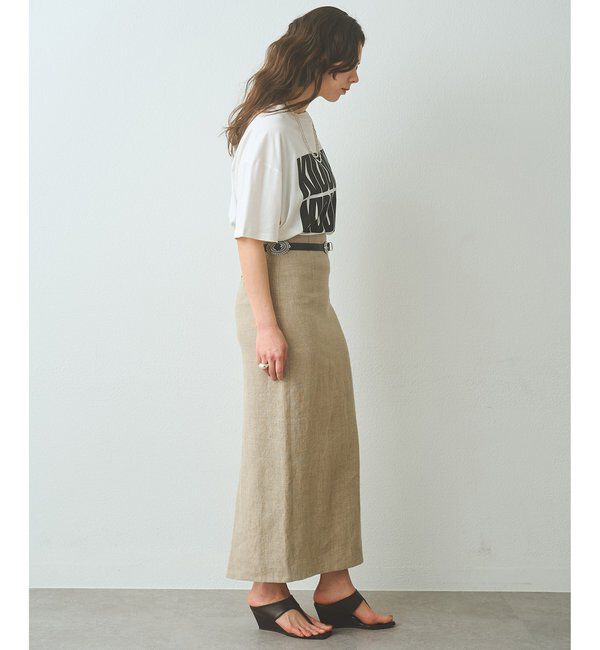  「リネンスカート」|スカート|