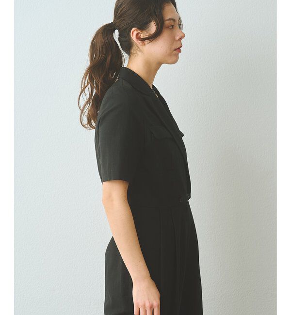  「コットンリネンオールインワン」|ワンピース|