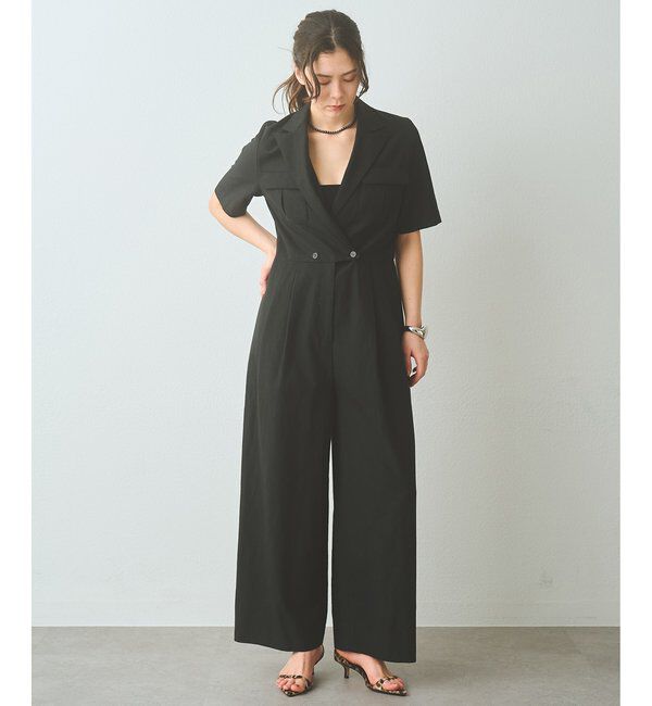  「コットンリネンオールインワン」|ワンピース|