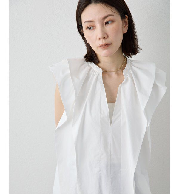 Drawing Numbers「【Drawing Numbers】タイプライターダブルフリルワンピース」|ワンピース|