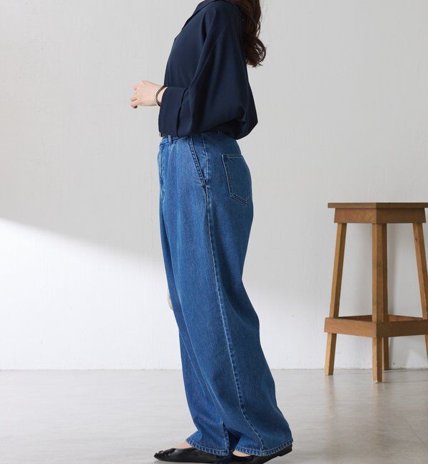  「ジャージスキッパードルマンブラウス」|シャツ・ブラウス|