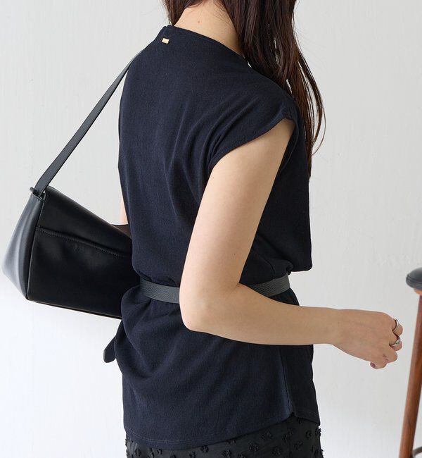  「【上品見えカットソー/シアー】アシメタックフレンチカットソー」|Tシャツ・カットソー|