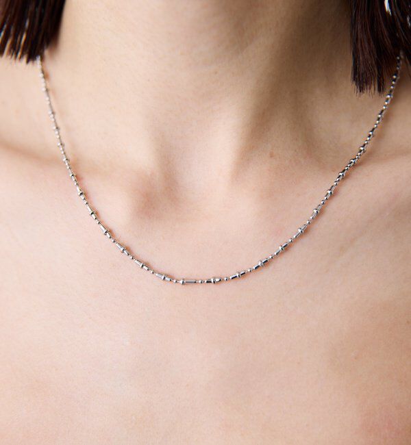  「【PAPILLONNER/パピヨネ】ボールチェーンアレンジネックレス」|ネックレス|