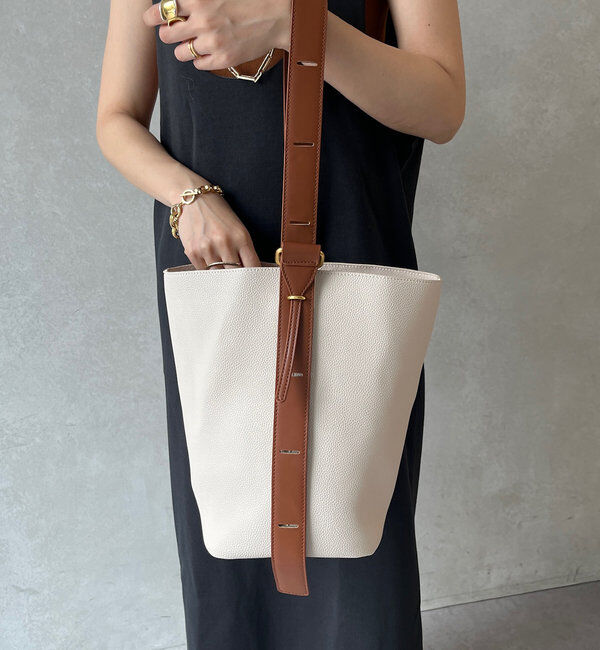  「【新色追加】シボフェイクレザーソフトホーボーバッグ」|トートバッグ|