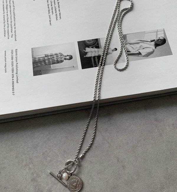  「コインネジリチェーンネックレス」|ネックレス|