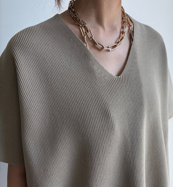  「ストレッチ片畦ベスト」|ニット・セーター|