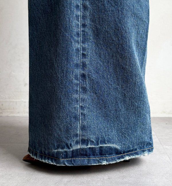  「ルーズフレアデニム」|デニム|