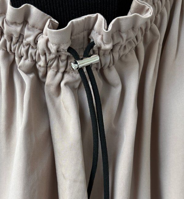  「【セットアップ可能】リヨセルツイルフリルキャミ」|シャツ・ブラウス|