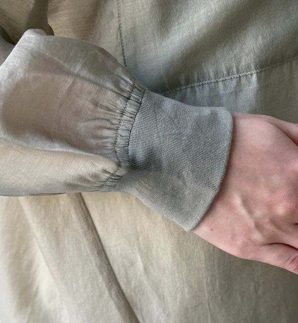  「裾レース切替シアーシャツ」|シャツ・ブラウス|