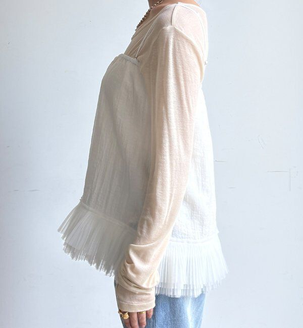  「マルチWAYフリルトップス」|シャツ・ブラウス|