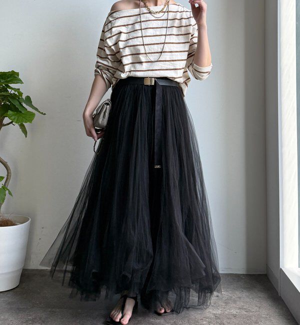  「マルチボーダーオフショルTEE」|Tシャツ・カットソー|