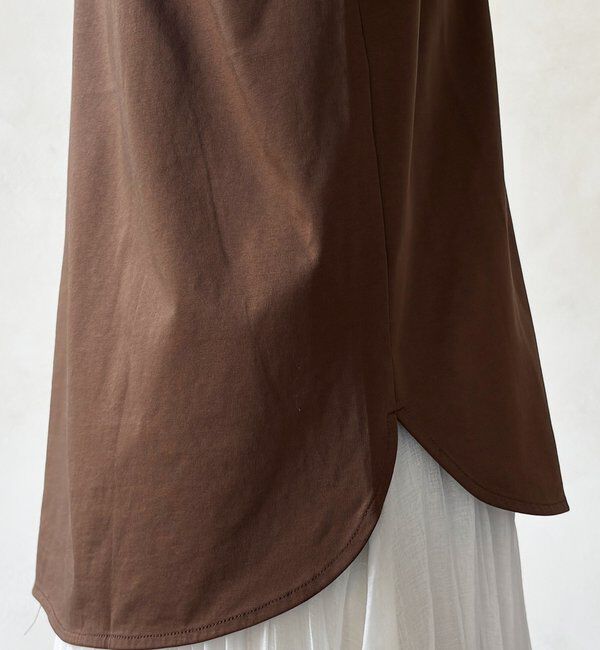  「【WEB限定】前後ロゴフレンチスリーブTEE」|Tシャツ・カットソー|