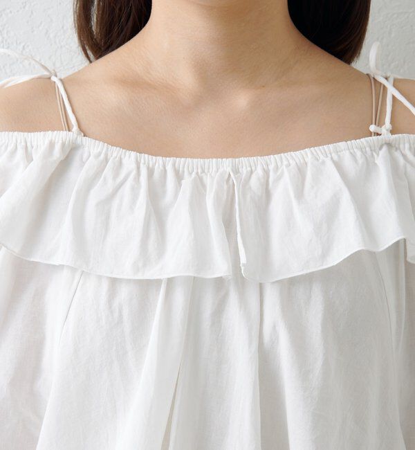  「バタフライフリルブラウス」|シャツ・ブラウス|