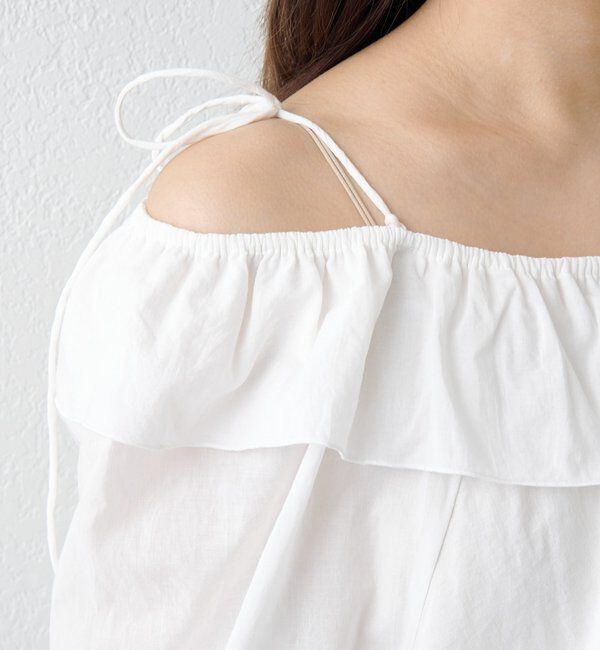  「バタフライフリルブラウス」|シャツ・ブラウス|