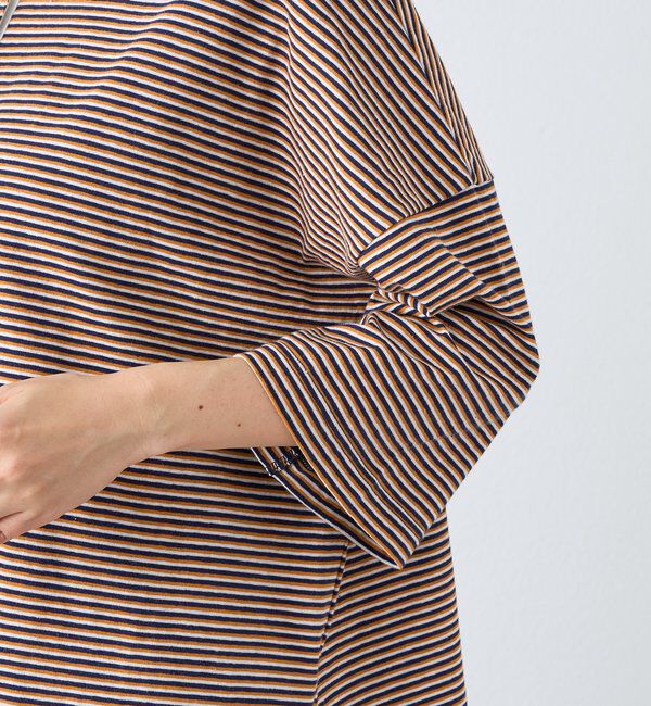  「予約【レトロな雰囲気に】マルチボーダーポロ」|Tシャツ・カットソー|