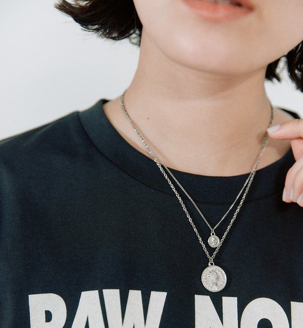  「【R.good（アールドットグッド）】ミニコインショートネックレス」|ネックレス|