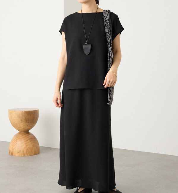  「予約【セットアップ着用可能】メッシュバイアススカート」|スカート|