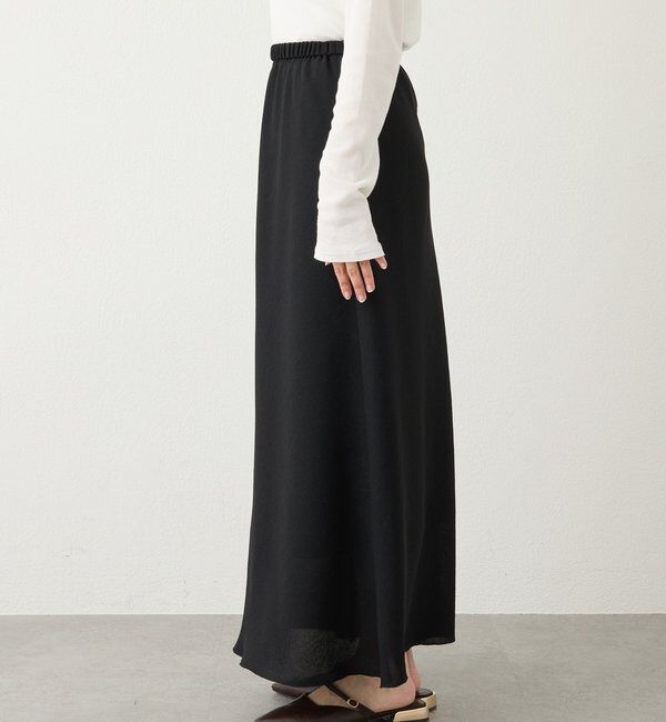  「予約【セットアップ着用可能】メッシュバイアススカート」|スカート|
