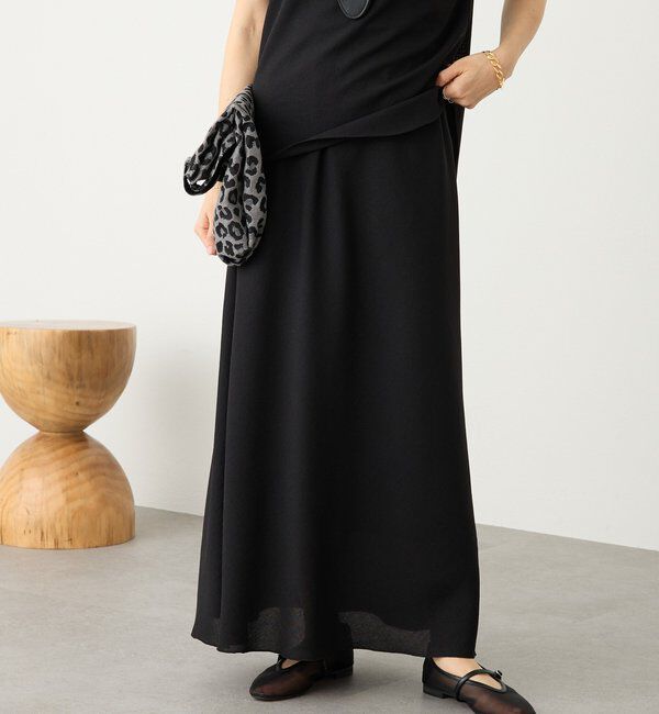  「予約【セットアップ着用可能】メッシュバイアススカート」|スカート|