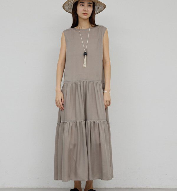  「ティアードノースリワンピース」|ワンピース|