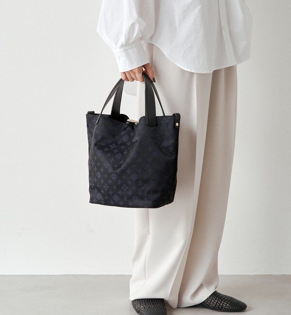  「ナイロンジャガード2WAYタウントートバッグ」|トートバッグ|