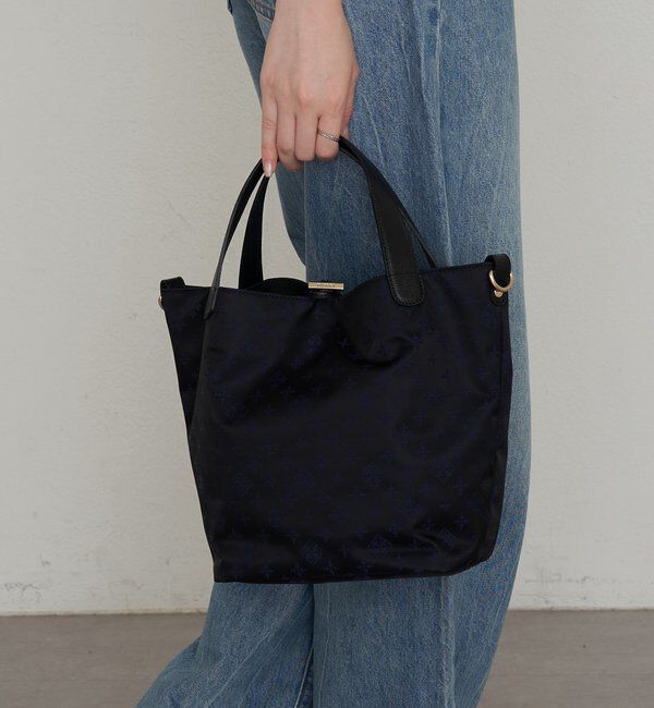  「ナイロンジャガード2WAYタウントートバッグ」|トートバッグ|