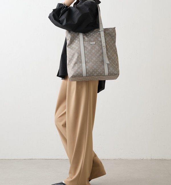  「アシンメトリーハンドルトートバッグ」|トートバッグ|