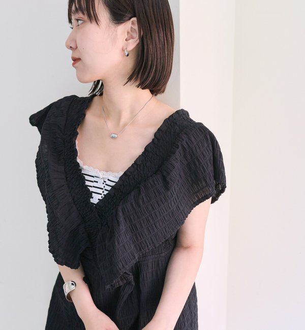  「シャーリングスクエアワンピース」|ワンピース|