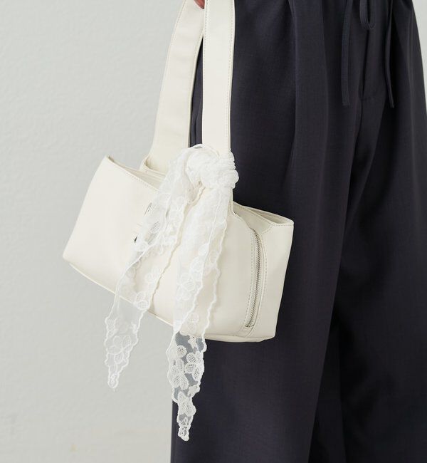  「フラワーレーススカーフ」|マフラー|