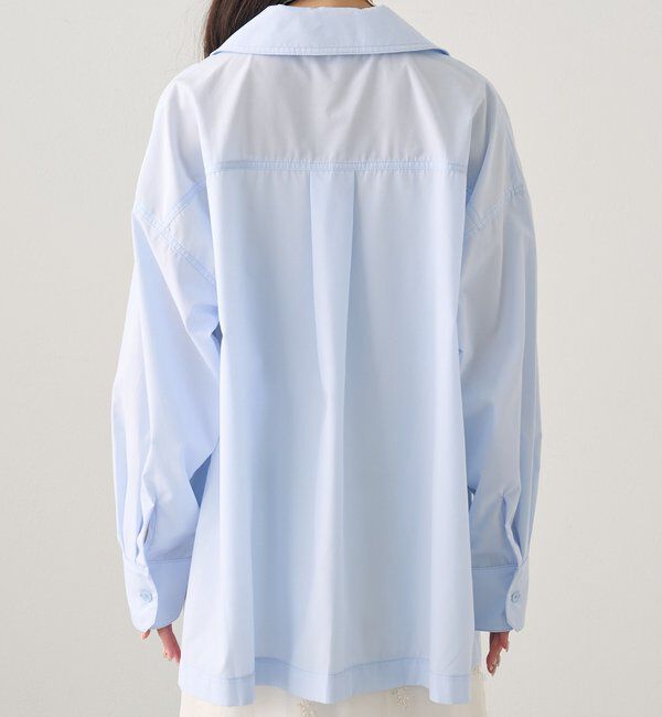  「襟付きスキッパーシャツ」|シャツ・ブラウス|