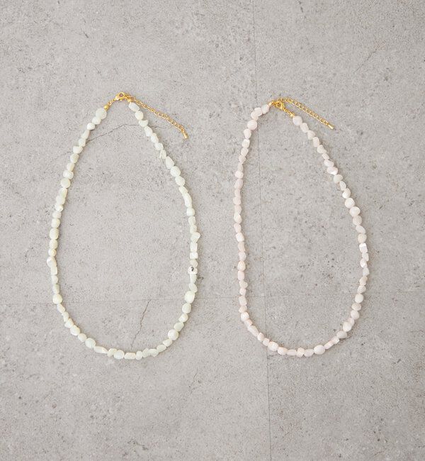  「パールストーンネックレス」|リング|