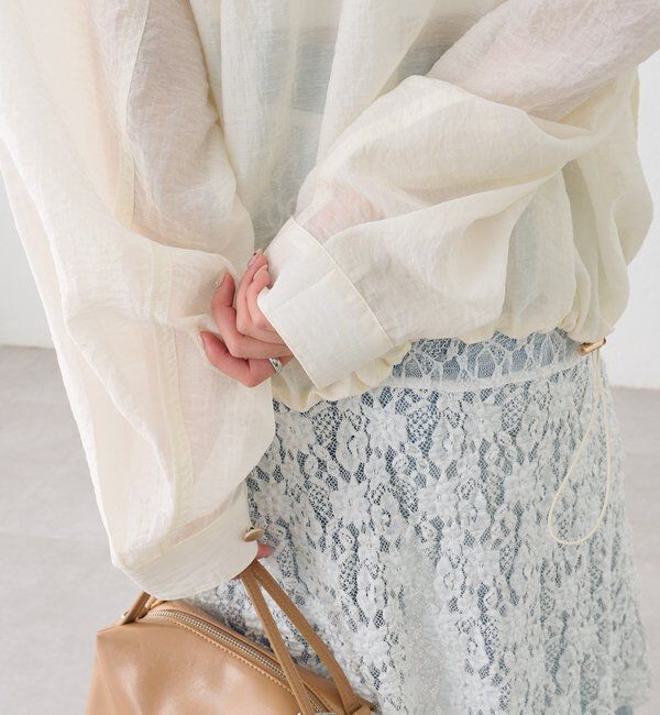  「シアートレンチブルゾン」|ブルゾン・スタジャン|