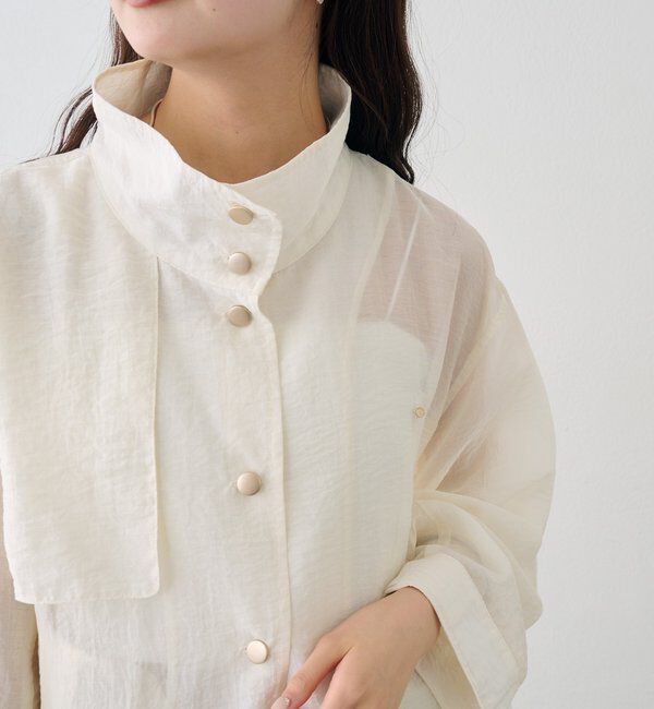  「シアートレンチブルゾン」|ブルゾン・スタジャン|