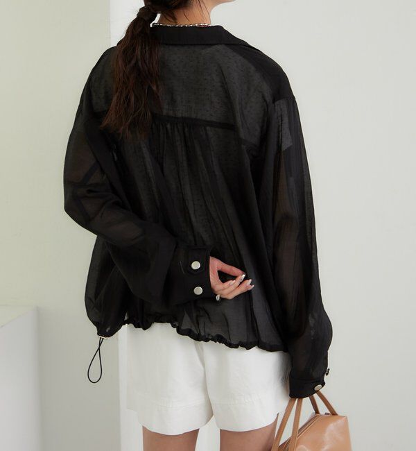  「シアートレンチブルゾン」|ブルゾン・スタジャン|