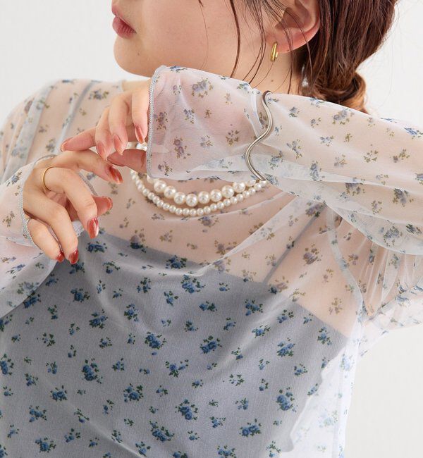  「プリントシアーロンT」|Tシャツ・カットソー|