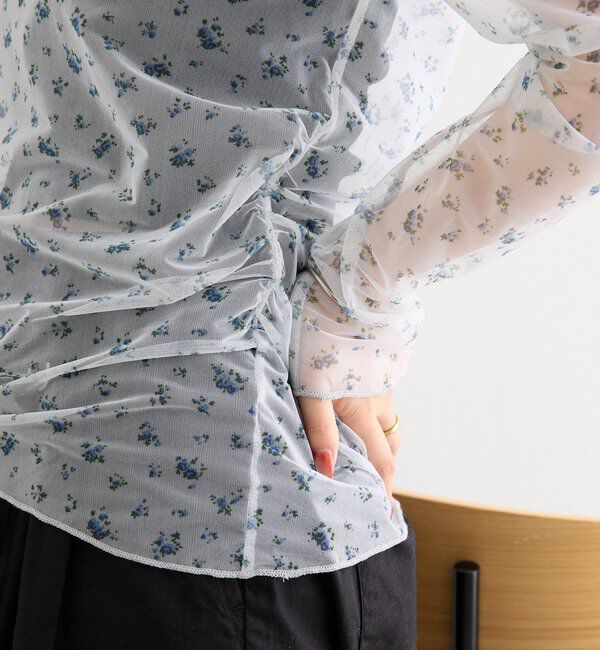  「プリントシアーロンT」|Tシャツ・カットソー|