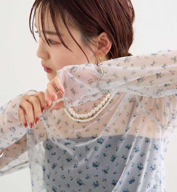  「プリントシアーロンT」|Tシャツ・カットソー|