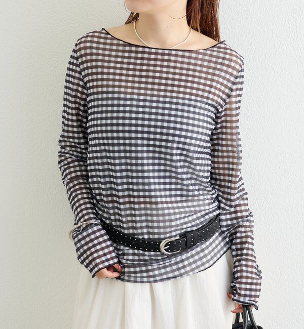  「プリントシアーロンT」|Tシャツ・カットソー|