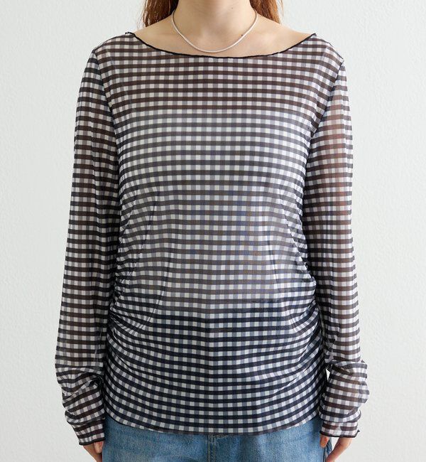  「プリントシアーロンT」|Tシャツ・カットソー|