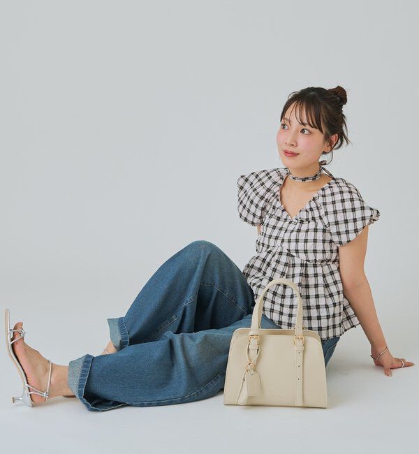  「【@sktnnm企画】リップチャーム付きminiボストンBAG」|トートバッグ|