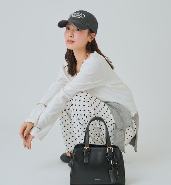  「【@sktnnm企画】リップチャーム付きminiボストンBAG」|トートバッグ|