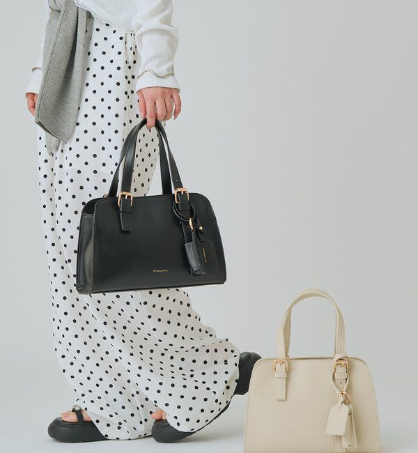  「【@sktnnm企画】リップチャーム付きminiボストンBAG」|トートバッグ|