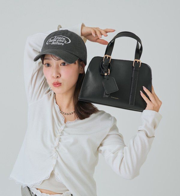  「【@sktnnm企画】リップチャーム付きminiボストンBAG」|トートバッグ|